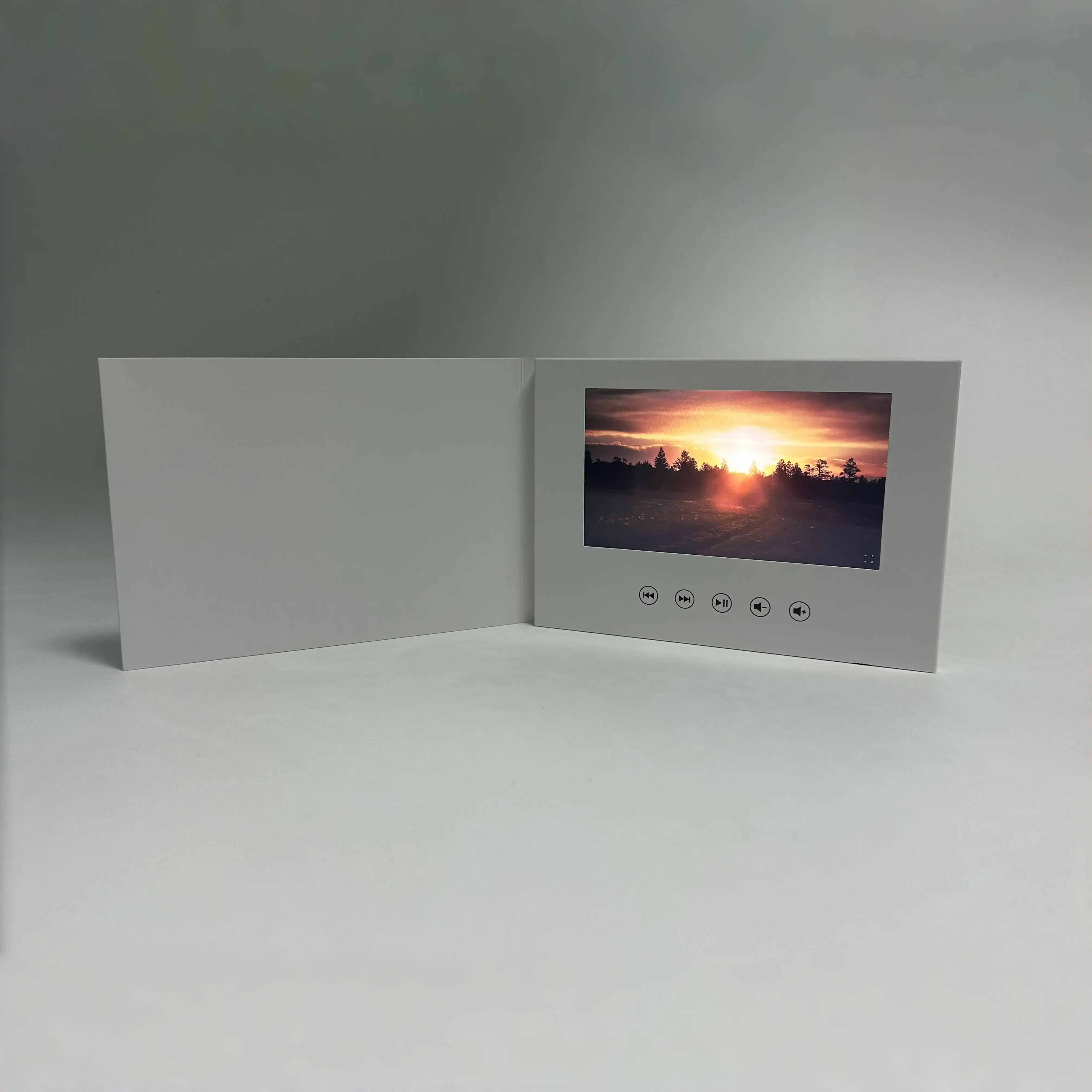 7 inchs Video Book Card 4GB Lcd Digital Frame