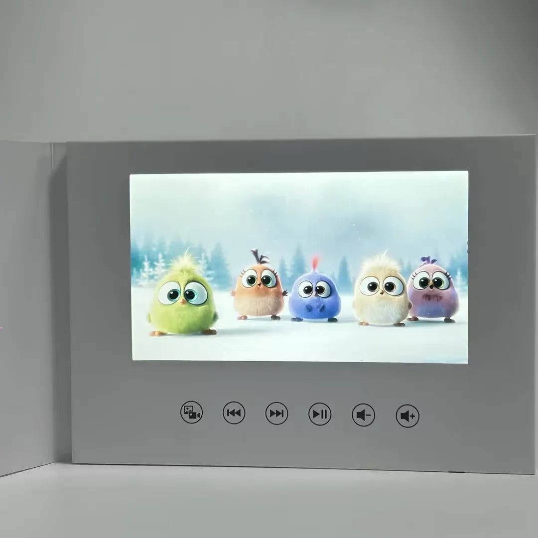 7 inchs Video Book Card 4GB Lcd Digital Frame