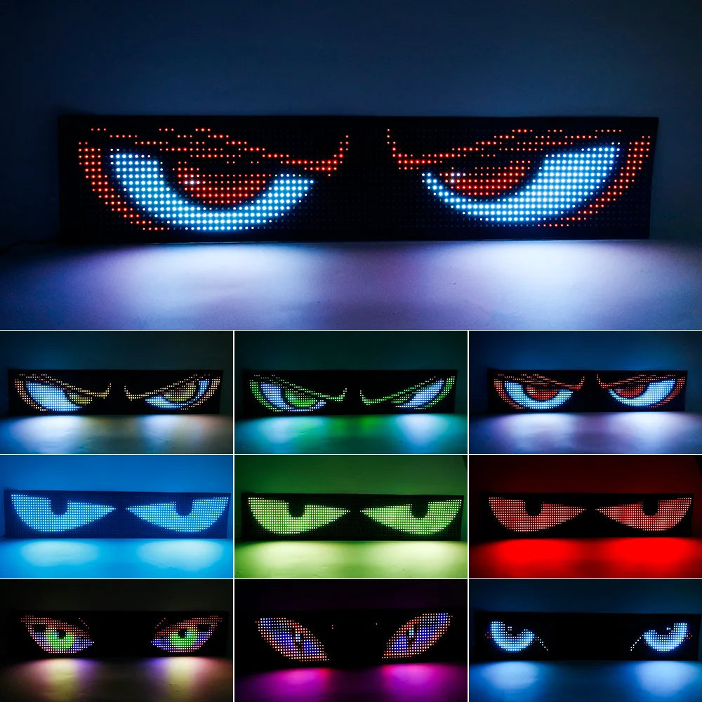 Devil's Eye Light Programmable led Windshield Display for Car Truck